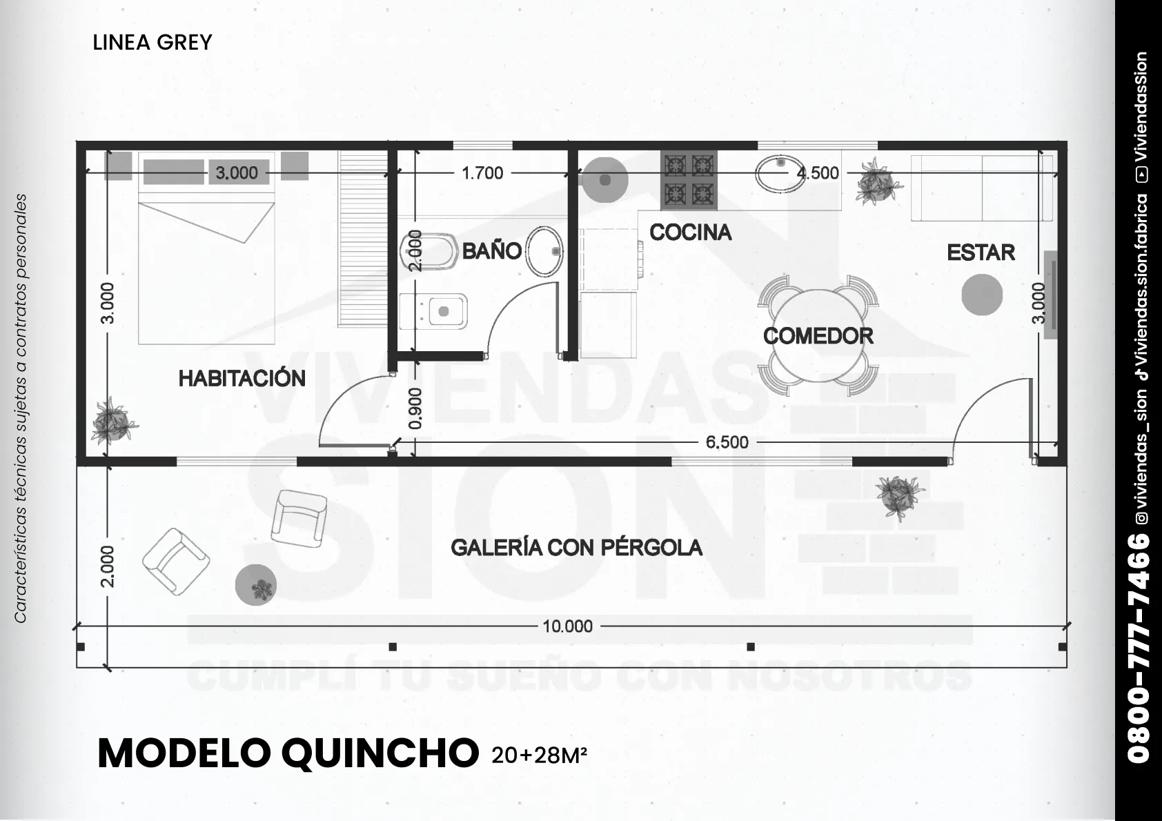 Modelo Quincho 3020 - imagen 2