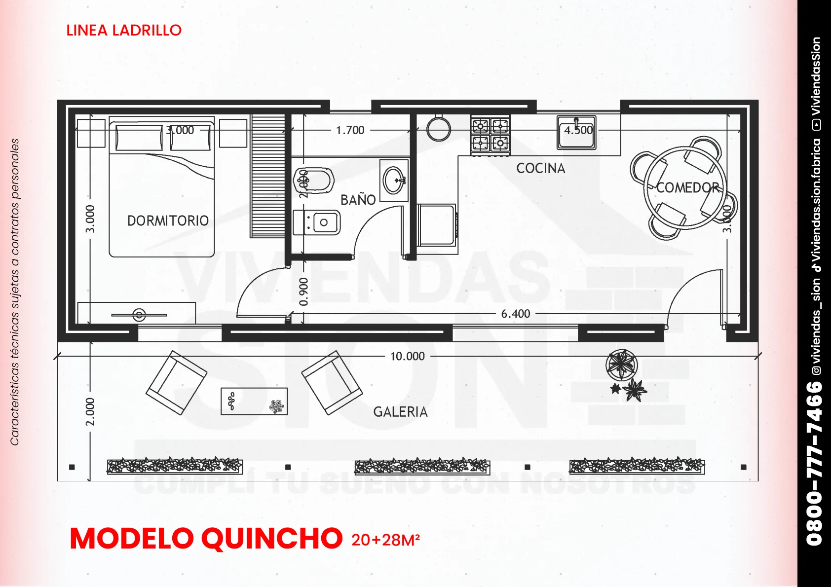 Modelo Quincho 3020 - imagen 2